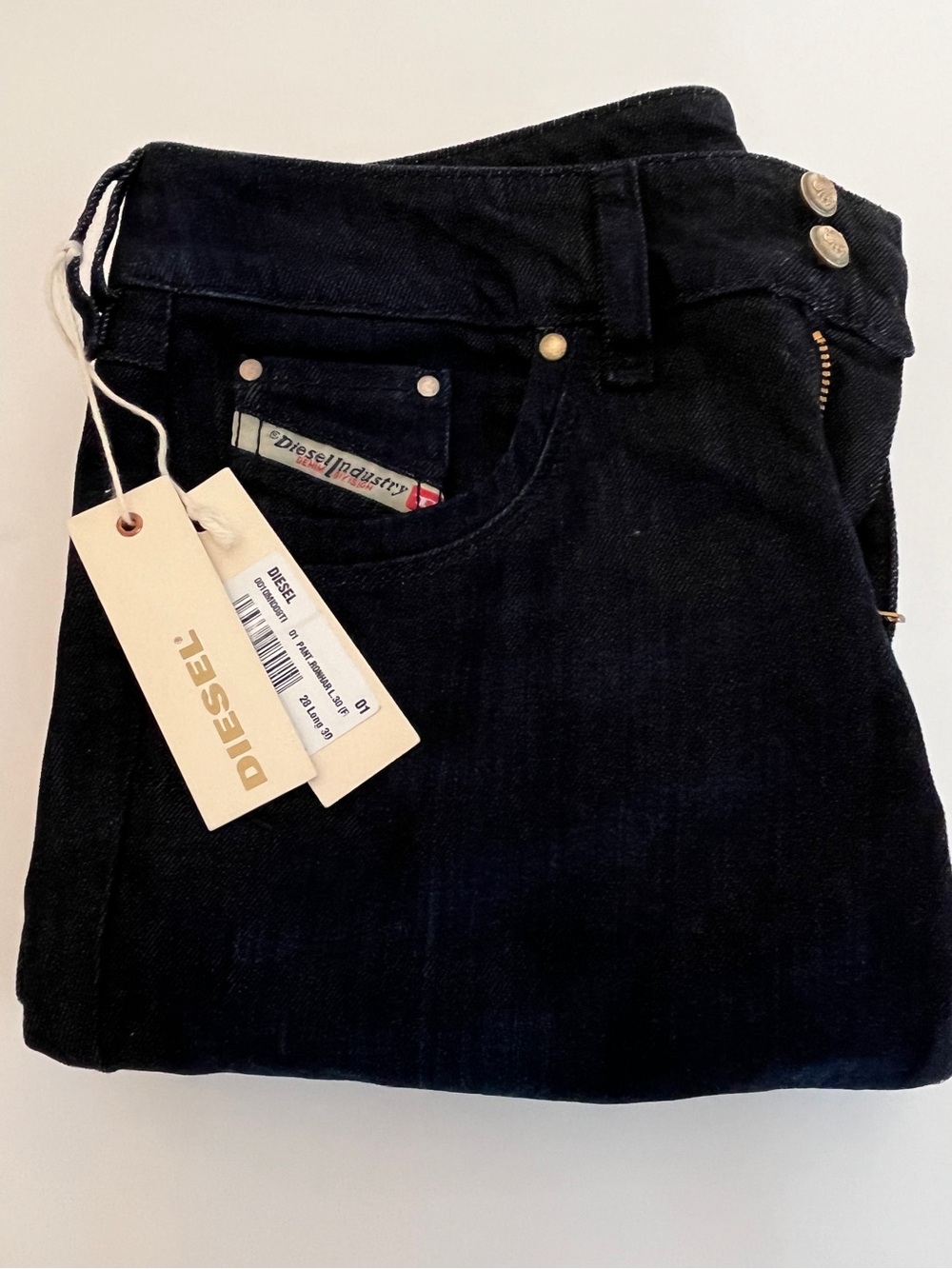 Diesel Ronhar Y2K Bootcut Jeans Size 28x30